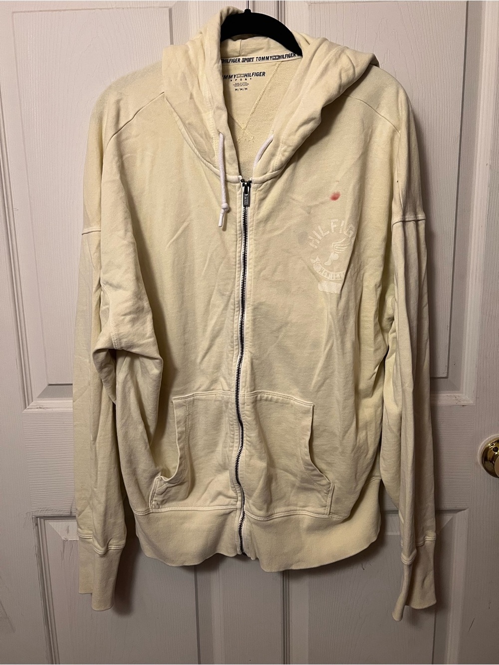 Tommy Hilfiger Sport yellow  Zip-Up Hoodie Sweater